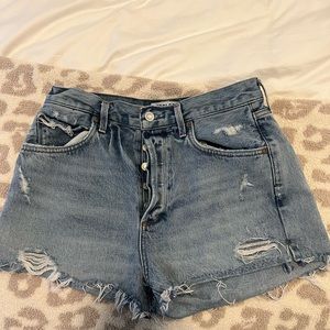 Agolde Parker jean shorts